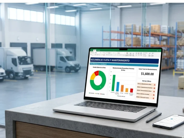 Mantenimiento de Flota en Excel: Control Total y Ahorro