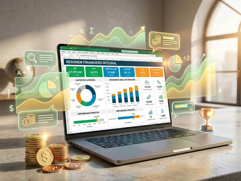 Dashboards en Excel que impulsan tus resultados