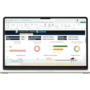 Control de mantenimiento vehicular en Excel con seguimiento de unidades
