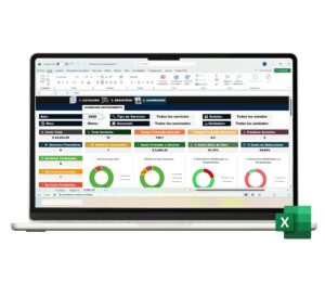 Mantenimiento de flota vehicular en Excel con control de servicios