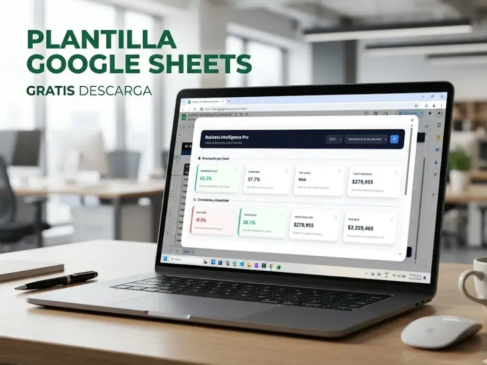 Domina el caos de datos. Optimiza tu toma de decisiones con la Plantilla de Análisis de Ventas Ecommerce en Google Sheets de Solís Enterprises. ¡Escala tu negocio hoy!