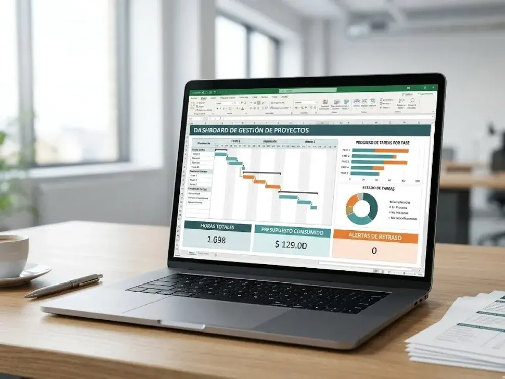 Descubre las mejores plantillas de Excel para la gestión de proyectos y optimiza tu control de tiempos y recursos con herramientas de nivel profesional.