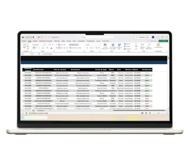 formato-gratis-en-excel-analisis-financiero-4 Formato para registro de ingresos y gastos diseñado en Excel