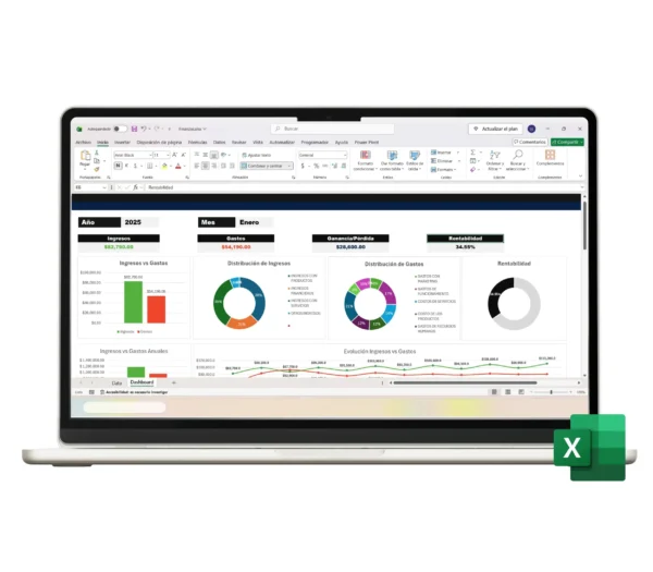 plantilla-gratis-en-excel-analisis-financiero-1 Dashboard diseñado en Excel para análisis financiero