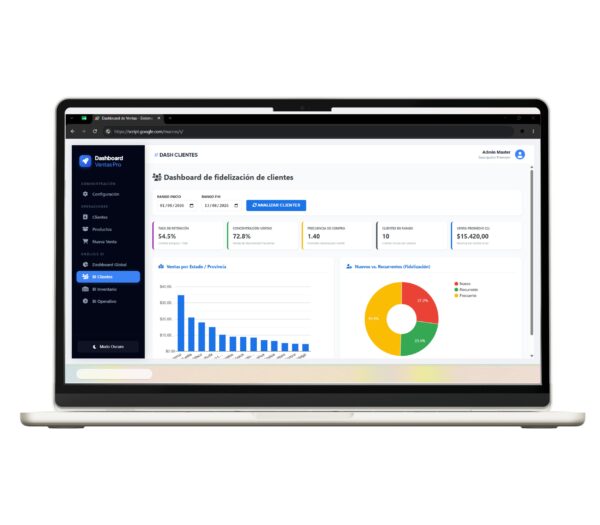 App web para registro y control de ventas