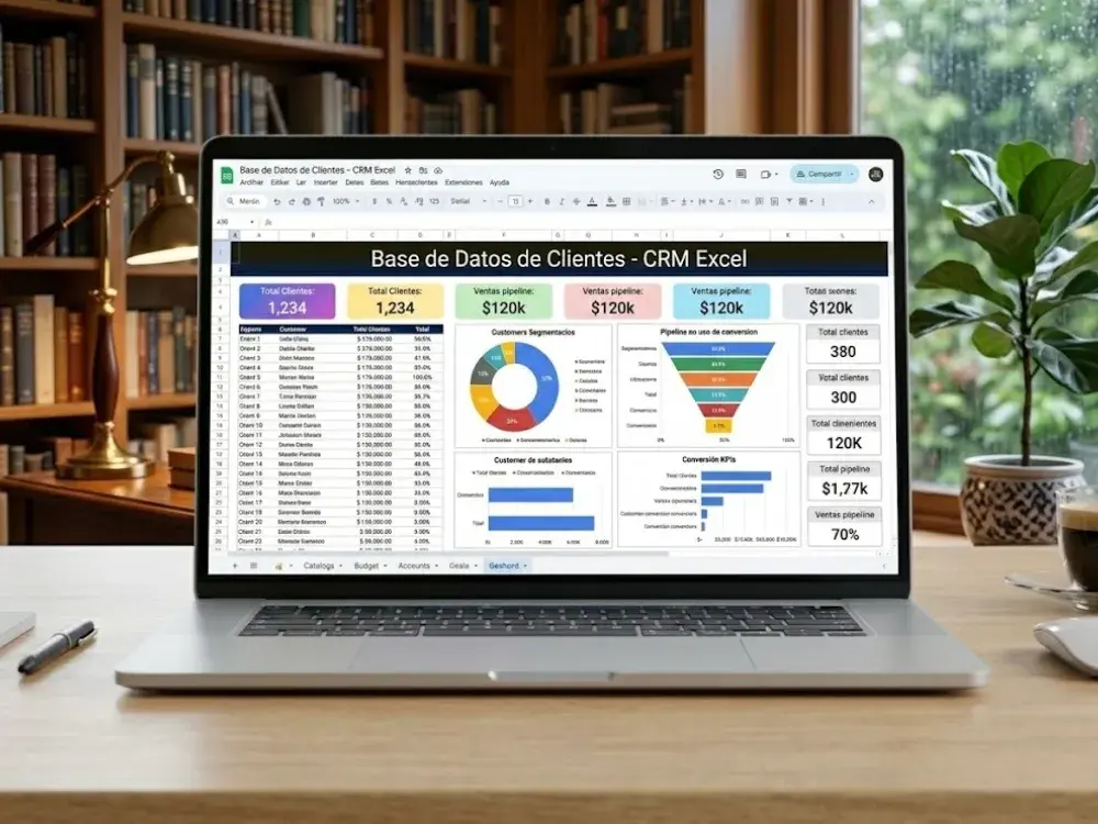 Plantillas Excel para Base de Datos de Clientes