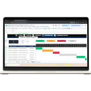 administracion-de-multiples-proyectos-en-google-sheets-diagrama-gantt-3 Cronograma interactivo y diagrama de Gantt automatizado en Google Sheets