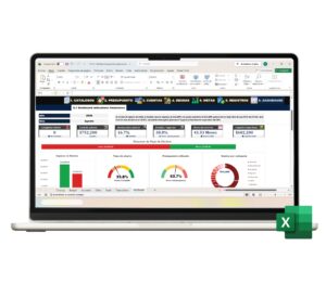 Plantilla de finanzas personales y ahorro en Excel