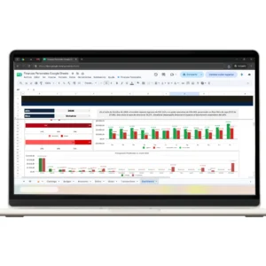 plantilla-finanzas-personales-google-sheets-control-ingresos-gastos-3 Gráficos financieros de ingresos y gastos en una plantilla de Google Sheets.
